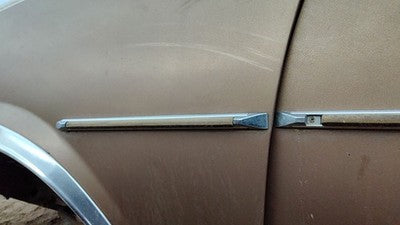 1981 Chevy Malibu Driver Left Moulding From Fender Oem Trim Strip 4 Door