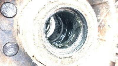 1980-1993 Ford F250 Front Rotor And Wheel Hub Oem 4X4 Dana 44