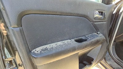 10-12 Fusion Driver Left Front Door Trim Panel With Master Switch Charcoal Black