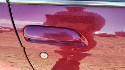1995 Chevy Lumina Passenger Right Front Outside Door Handle Oem Red