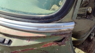 1953 Chevy Bel Air 150 Sedan Windshield Wiper Cowl Vent Trim Panel Chrome Cover