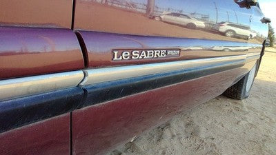 1998 Buick Lesabre Driver Left Front Moulding From Door Trim 51B Bordeaux Red