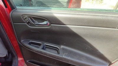 09-16 Impala Passenger Right Rear Door Trim Panel With Switches Back Ebony 19C