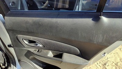 11-16 Cruze Passenger Right Rear Door Trim Panel With Switches Back Black Afo