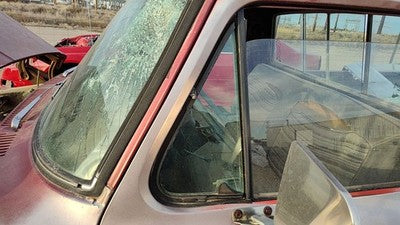 1975-1979 Ford F150 Driver Left Front Vent Window Small Door Glass With Frame