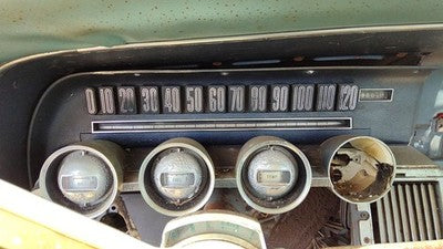 1964-66 Ford Thunderbird Coupe Speedometer Cluster Instrument Gauges Panel Dash