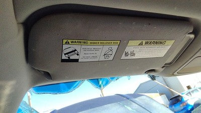 2005-2009 Hyundai Tucson Driver Left Sun Visor Oem U7 Gray 852012E460qs