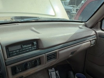 1992-1997 Ford F250 Passenger Dash Pad Trim Bezel Oem Brown Rk F5Tz1504320A
