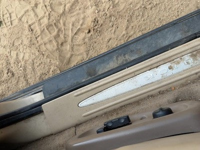 2004 Buick Rainier Driver Left Lower Kick Trim Panel Oem Tan 332