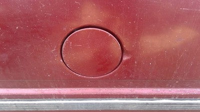 1988 Gmc Sierra 2500 Fuel Tank Door With Hinge Gas Lid Oem Filler Red