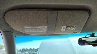 1999 S10 Blazer Driver Left Sun Visor Oem Gray 92H