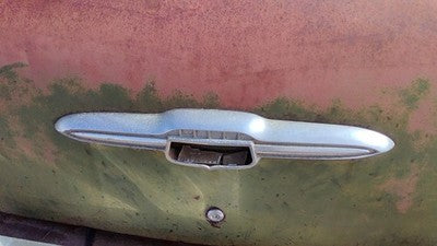 1953 Chevy Bel Air 150 Sedan Trunk Emblem Oem Chrome Badge Back