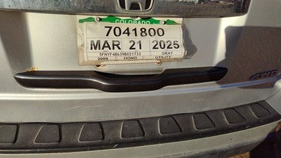 09-15 Pilot Rear Liftgate Handle Release Button Assembly Tail Gate Back Hatch