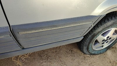 1994 Jeep Grand Cherokee Driver Left Rear Moulding From Door Oem Back Trim Strip