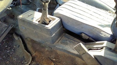 1985 Pontiac Sunbird Center Console Assembly Blue Oem Mt 5 Speed