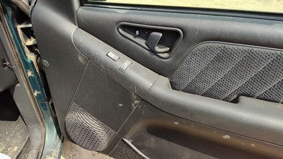 1995-1997 S10 Blazer Passenger Right Front Door Trim Panel With Switches Gray