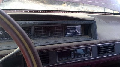 1989-91 Olds Eighty Eight Trim Bezel Around Speedometer Oem Dash Surround Panel