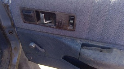 1991 Chevy Caprice Passenger Right Rear Inside Door Trim Panel Only Back Blue