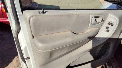 04-07 Caravan Driver Left Front Door Trim Panel With Master Switch Khaki J1