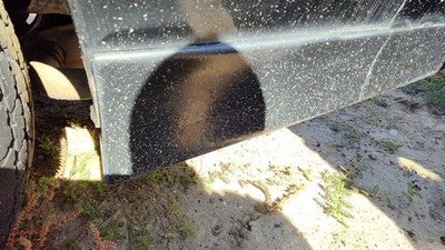 1989 Chevy Camaro Lh Driver Left Rear Moulding On Quarter Panel Oem Black