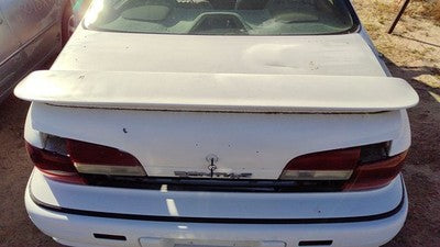 1992-1995 Pontiac Bonneville Rear Spoiler Back Wing Oem White 25541195