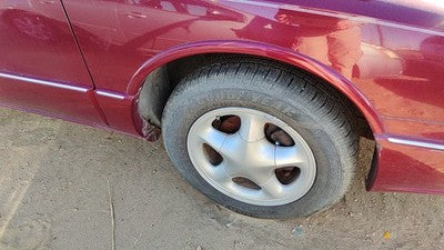 1996 Olds 88 Passenger Right Fender Flare Moulding Oem Red