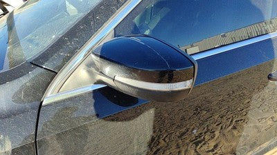 2013-2015 Vw Passat Driver Left Side Mirror Door Mounted Oem Power Black A1