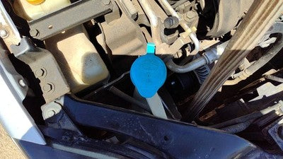 2007-12 Nissan Sentra Sr Windshield Washer Fluid Reservoir With Pump Wiper Tank