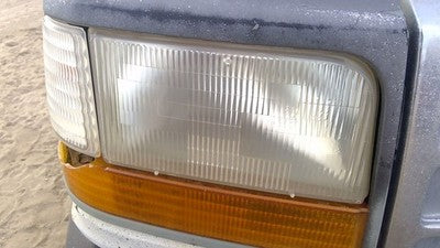 1992-1997 Ford F450 Passenger Right Head Light Oem Front Lamp With Bracket