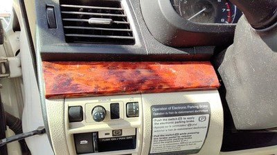 2010-2014 Subaru Legacy Outback Woodgrain Dash Trim Bezels Left Right Oem