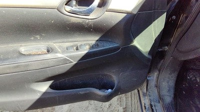 16-19 Sentra Driver Left Front Door Trim Panel With Master Switch Charcoal G