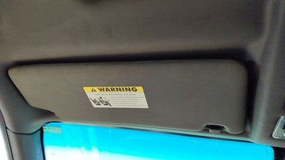 2004-2005 Bmw X3 Driver Left Sun Visor Oem Gray 51163404023