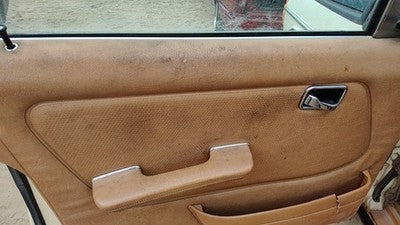 1980 Mercedes 300Td Driver Left Front Door Trim Panel Brown