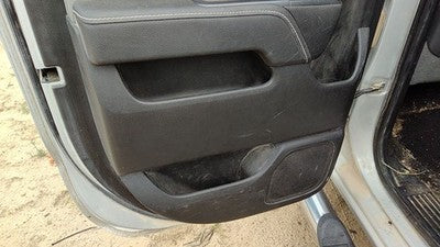 14-15 1500 Driver Left Rear Door Trim Panel With Switches Back H2r Gray