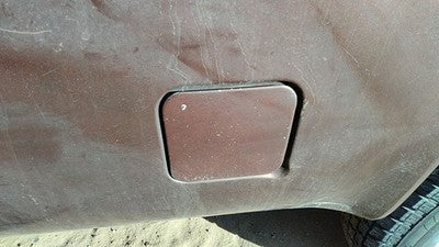1983 Gmc Sierra C3500 Fuel Tank Door With Hinge Gas Lid Oem Filler Brown