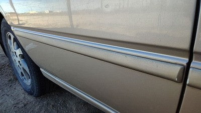 97-99 Toyota Camry Passenger Right Rear Moulding From Door Back Trim Strip Gold