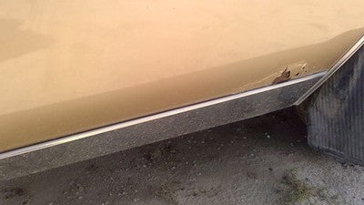 1985 Olds 88 Passenger Right Rear Moulding On Quarter Panel Oem Chrome