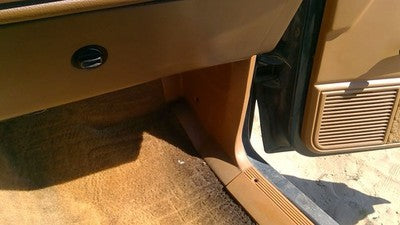 1993 Dodge Dakota Passenger Right Lower Kick Trim Panel Oem Tan