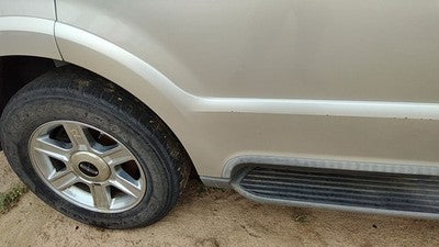 2003 Lincoln Aviator Passenger Right Rear Moulding From Door Back Trim Silver Jp