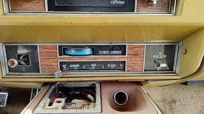 1980 Cadillac Deville Temperature Control Module In Dash Heater Ac Head Unit Oem