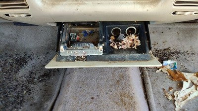1996 Olds 88 Ash Tray Assembly Oem Slide Out Dash Tan 25639399