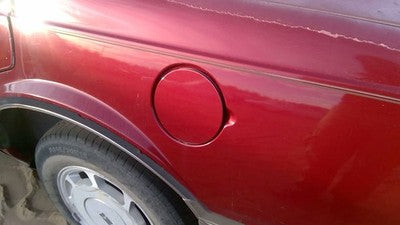 1990 Olds Eighty Eight Fuel Tank Door With Hinge Gas Lid Oem Filler Red