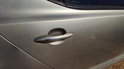 11-15 Optima Sx Passenger Right Rear Outside Door Handle Back Satin Metal Stm