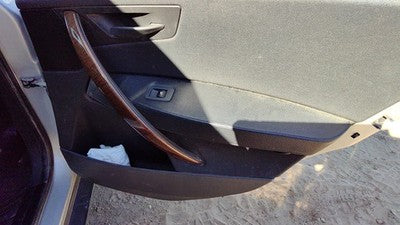 2004 Bmw X3 Passenger Right Rear Door Trim Panel With Switches Back Gray