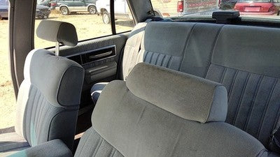 1990 Olds 88 Pair Of Headrests Oem Left Right Set Front Seat Gray