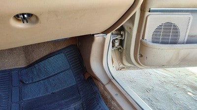1984 Ford Tempo Passenger Right Lower Kick Trim Panel Oem Tan