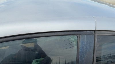 2007 Saturn Ion Driver Left Front Moulding On A Pillar Oem Silver 13U