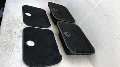 2016 Dodge Journey Rear Under Floor Storage Bin Pair Oem 2Nd Row