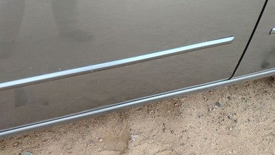 2007-2009 Nissan Sentra Driver Left Front Moulding From Door Trim Strip Gray K36