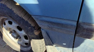 1989 Honda Civic Driver Left Moulding From Fender Oem Trim Strip